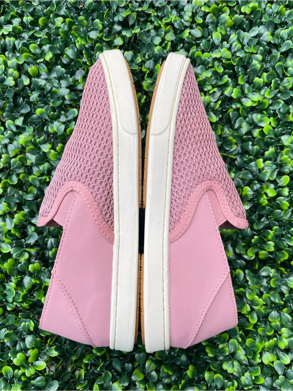 Olukai Womens Shoes Size 7.5 Pehuea Pink Slip On Low Top Comfort Casual